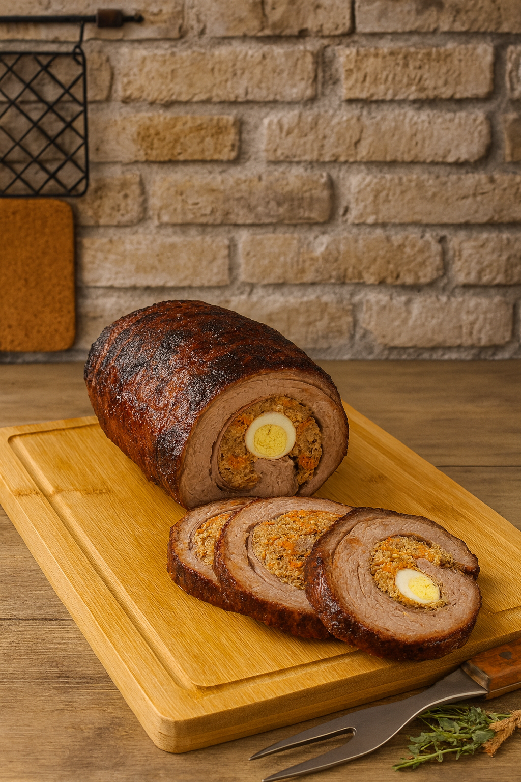 Sobrebarriga rellena